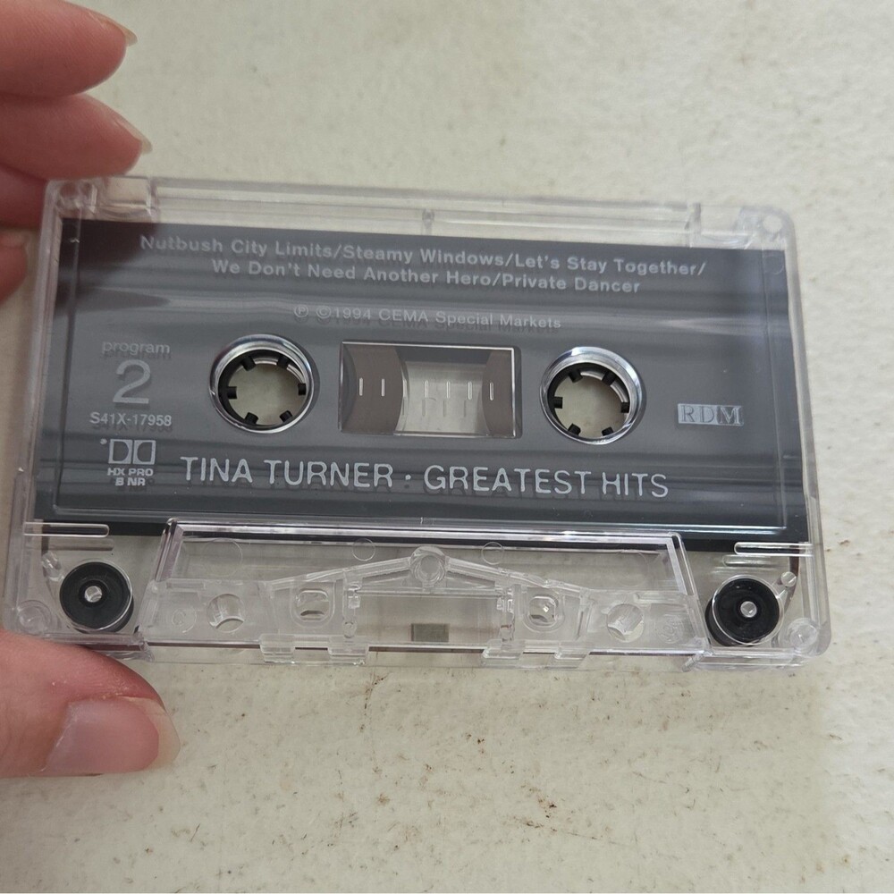 Tina Turner Greatest Hits Cassette Album 1994 CEMA Special Markets S41X-17958 - Picture 8 of 9